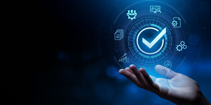 Digitale weergave van een geïntegreerd KAM-systeem voor kwaliteit, veiligheid en milieu in organisaties.